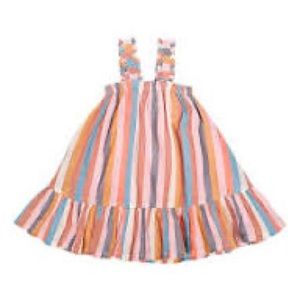 Pink Chicken Vintage Stripe Emma Dress sz 4